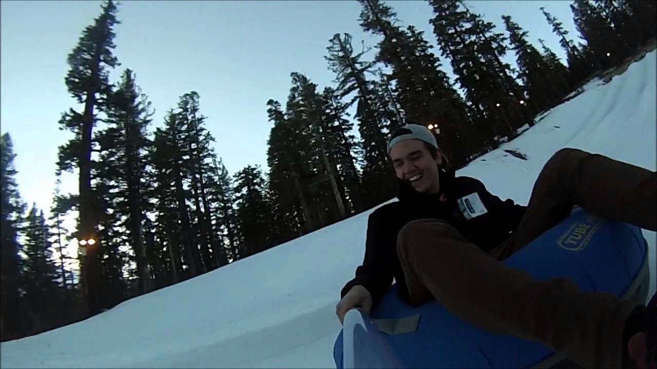 Snow Tubing Wooly's Tube Park, Mammoth Mt. CA YouTube