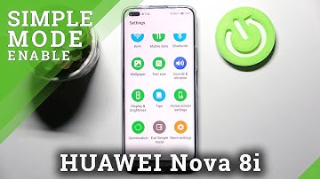 How to Disable Easy Mode on HUAWEI Nova 8i – Exit Simple Mode