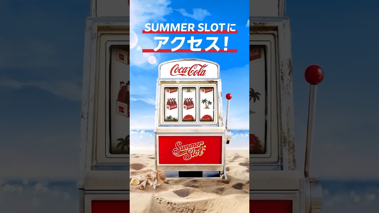 【コカ･コーラ】 ひらけ、夏。「サマースロット」篇 15秒 Coca-Cola