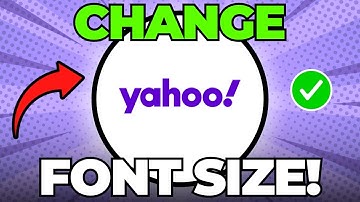 How to Change Font Size in Yahoo Email (Easy Guide)