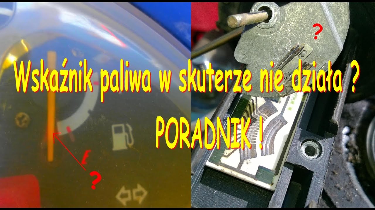 Wskaźnik paliwa w skuterze nie działa Poradnik dlaczego