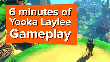 6 minutes of new Yooka Laylee gameplay