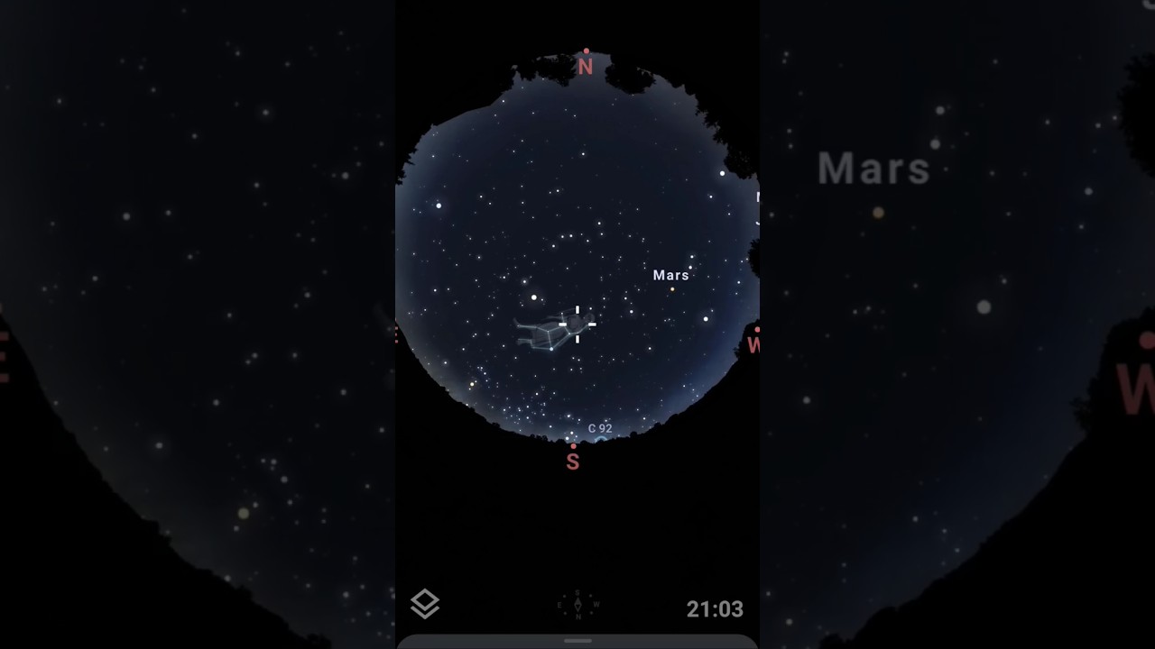 a telescope view in Messier 61. part 134 