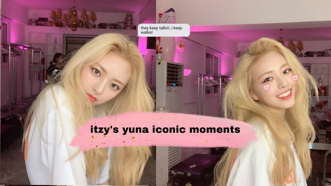 itzy yuna’s iconic moments