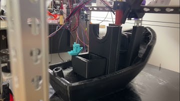 Giant 3D Printer Made From Scratch, Printing a Massive Benchy | DIY | PrimeRep