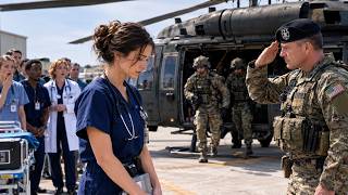 They Thought She Was Just a Quiet New Nurse—Until a Black Hawk Landed and the Commander Saluted Her
