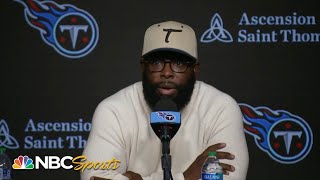 Tennessee Titans GM Ran Carthon: Never had issues with Mike Vrabel | NFL on NBC