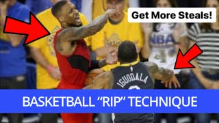 Introducing... The "Swipe Steal" Basketball Ripping Technique + Breakdown ft- Andre Iguodala screenshot 3