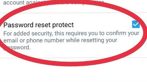 Twitter || Password reset Protect Enable in Twitter X aacount