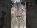 Creating four 4x4 table legs using dominos so they are super solid. I will be tapering these legs.