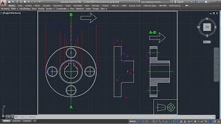 AutoCAD 2D, How to Draw Coupling, How to Use Dimension, AutoCAD Training