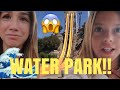 WATERPARK water slide | FLOWRIDER wipe out | Swimming Palm Springs | Quinn Sisters