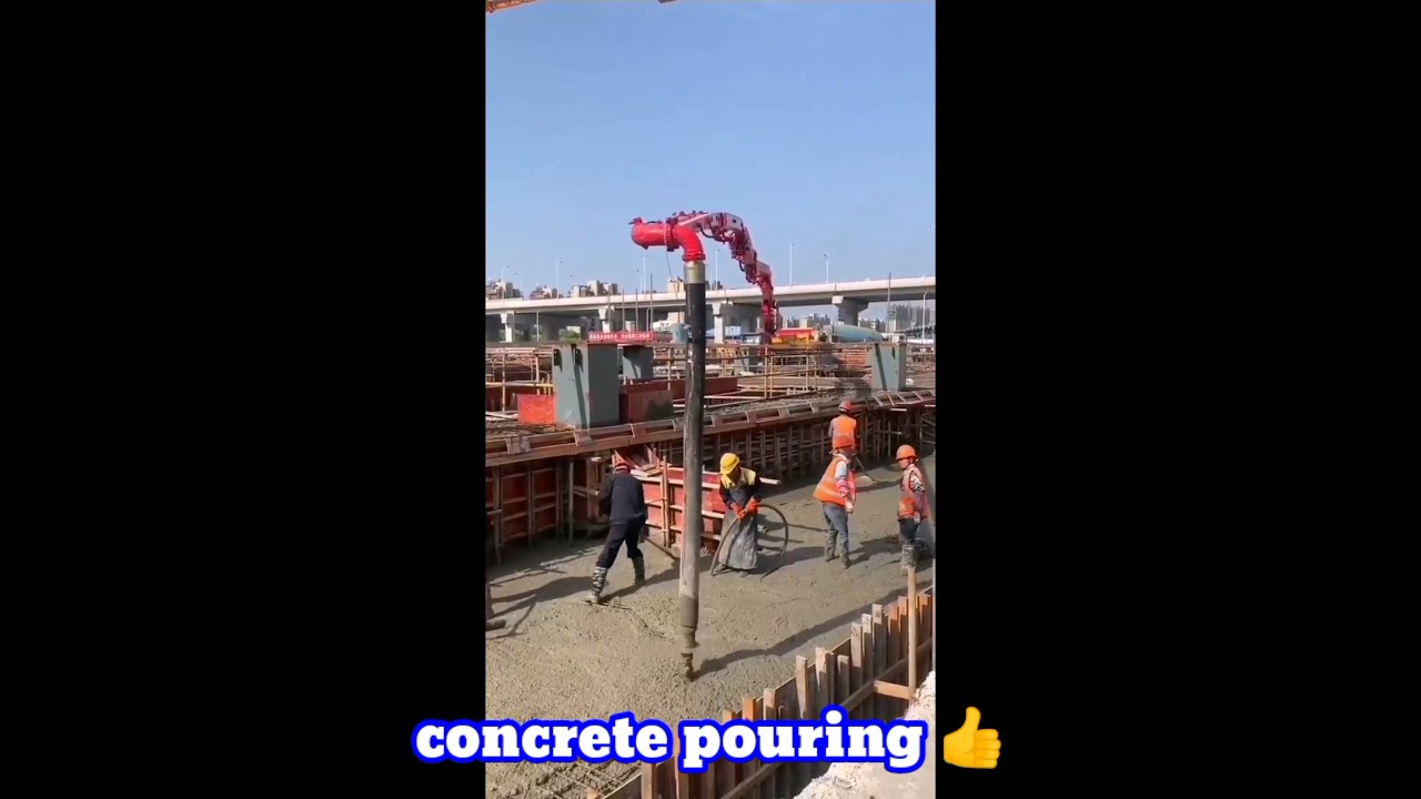 Concrete pouring 
