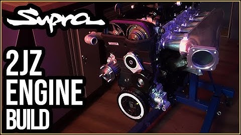 2JZ Engine Build l Toyota Supra MK4