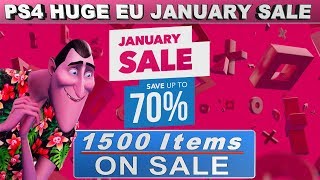 PS4 [EU] BIG January Sale 2019 | 100 Easy Platinums - PS Plus Discounts |  ends 19.01.18