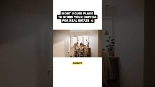 Where The Wealthy Store Money For Real Estate Investing