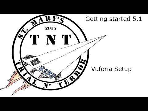 FTC Getting Started 5.1: Vuforia Setup