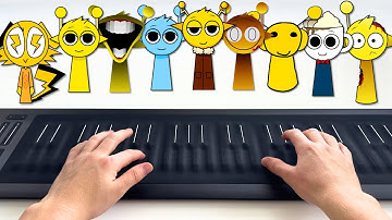 Sprunki Simon in 30 MODS but recreated in REAL life!