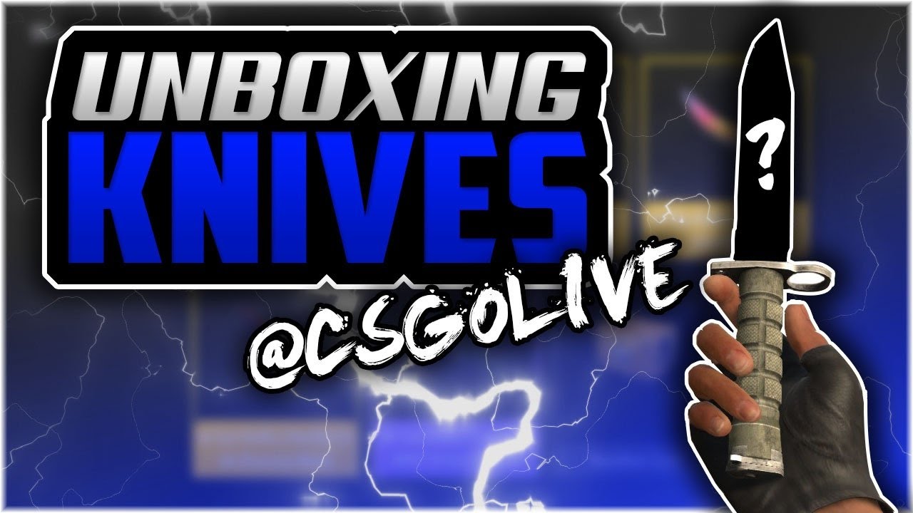 Unboxing Knives?! CSGO Live HONEST 400$ case opening!