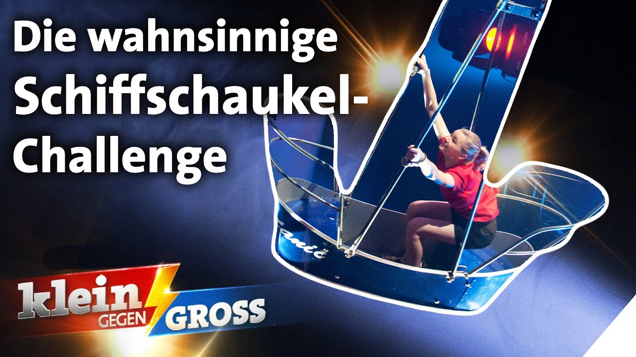 Schiffschaukel-Überschläge: Dreht Emma (11) gegen Profi-Stabhochspringer auf? | Klein gegen Groß