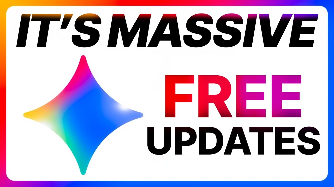 Новые БЕСПЛАТНЫЕ обновления Google Gemini — это просто НЕВЕРОЯТНО!