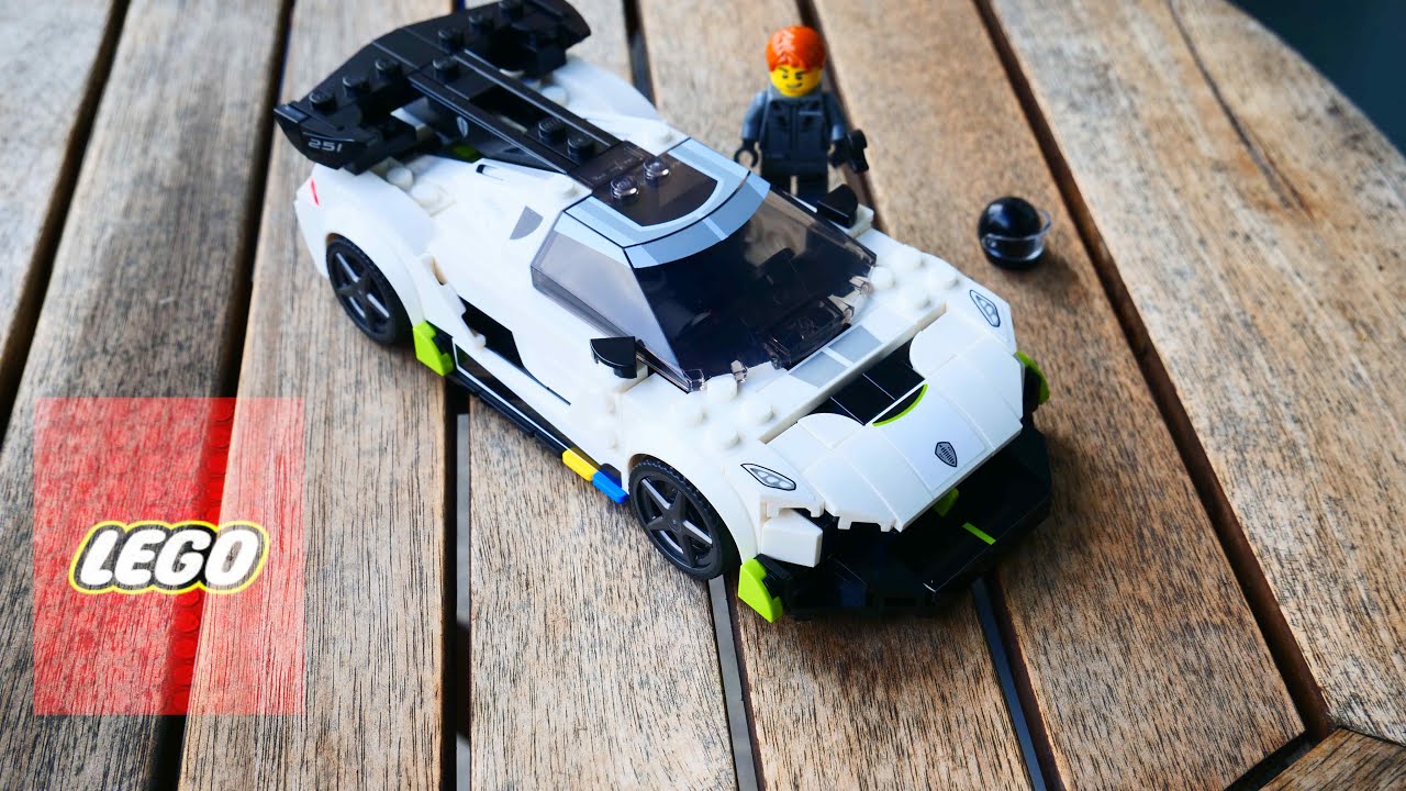 LEGO Speed Champions: KOENIGSEGG JESKO. Construcción rápida