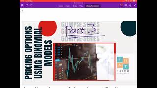 Glimpse: Pricing Option using Binomial Models *PART 3*: Value of European Call Options