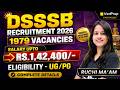 DSSSB Recruitment 2026 🚨 Salary Up To ₹1,42,400 | UG/PG Eligible | Complete Details | VedPrep
