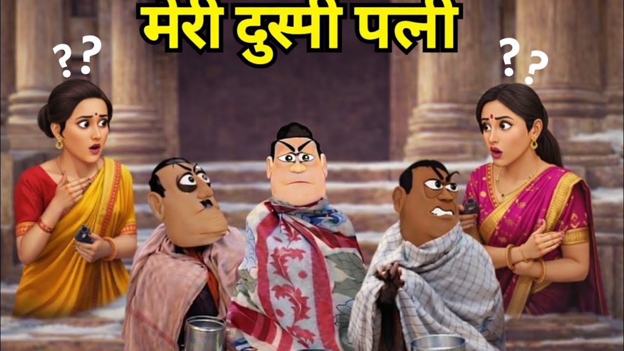 MY JOKE OF - BAAPU BAN GAYE BHIKHARI ( बापू बन गए भिखारी ) - Kaddu Joke Kala Kaddu Gora Kaddu Comedy