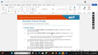 Word Module 8 End of Module Project 1 Boulder Game Studio COLLABORATING ON A MEMO #illustratedword
