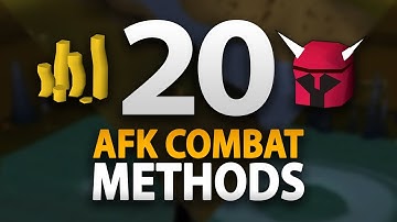 20 AFK Combat Training Methods (OSRS)