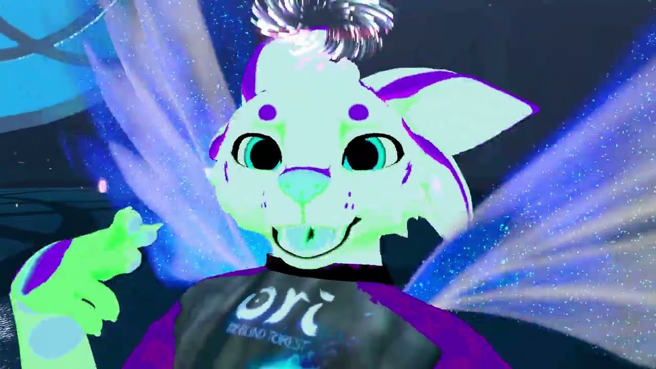 VRChat Furry dance Luka Miku Gumi IA Rin - Pomp and Circumstance 【梅とら - 威風堂々】
