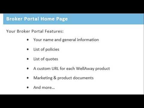 Broker Portal Tutorial