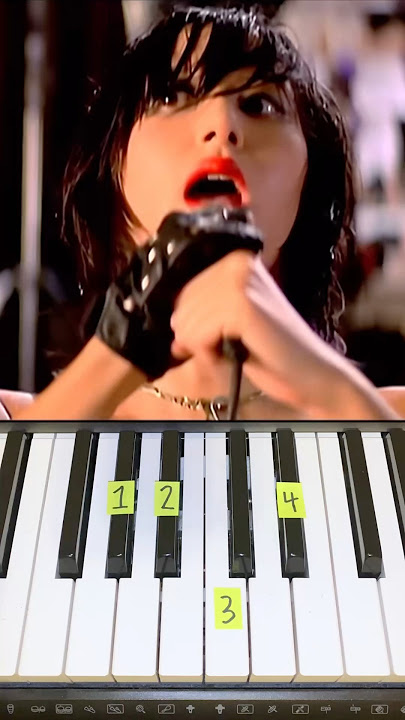 Download lagu How To Play Maps by Yeah Yeah Yeahs on Piano #shorts