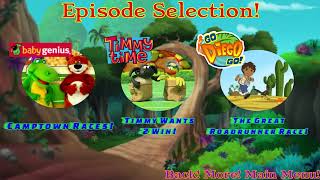 Race Around Rock Dvd Menu