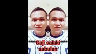 BORO BORO (gaji sabulan) full lirik