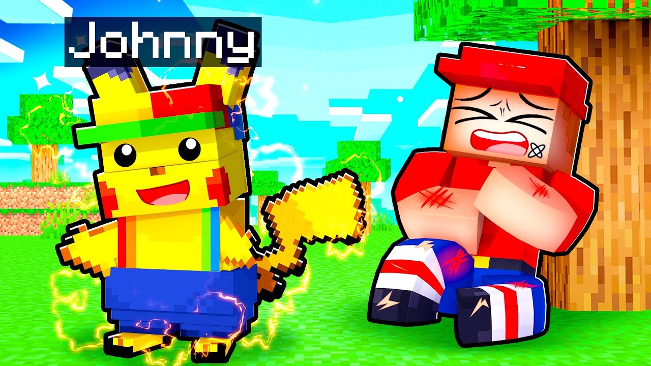 Playing Minecraft as a PROTECTIVE POKEMON! - YouTube