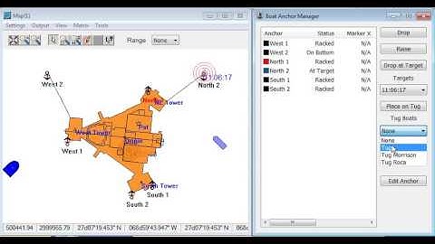 HYPACK - Survey: Boat Anchor Manager
