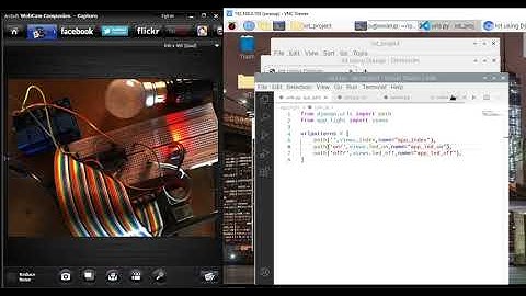 iot using Django Web Application