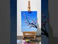 Plum blossoms | acrylic painting