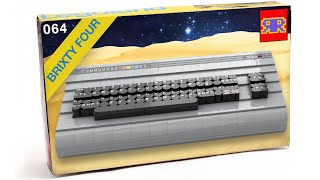 I built a working Lego® Commodore 64 out of 2000 bricks #TheBrixtyFour #SpeedBuild