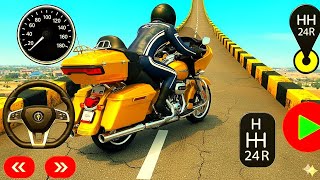 Motorcycle Stunt Racing Game 2026 – Impossible Mega Ramp Bike Stunts | Realistic Gameplay Ep 3 screenshot 5