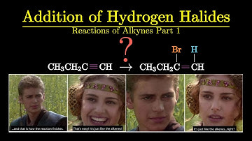 Addition of Hydrogen Halides - Alkyne Reactions Part 1 of 6 - Organic Chemistry 101
