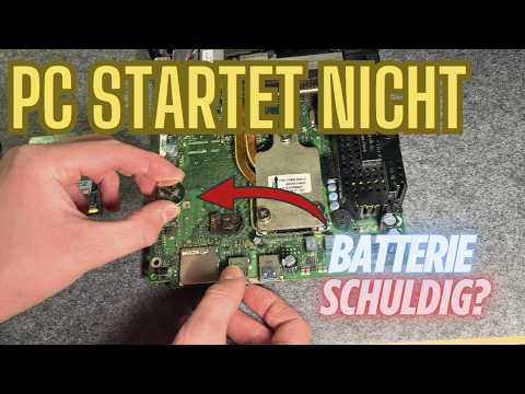 PC startet nicht | PC fährt nicht hoch | Windows startet nicht | CMOS/BIOS Batterie leer || ITpieces