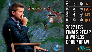 LCS Finals Recap, Worlds Group Draw Reaction | JLXP ep - 79