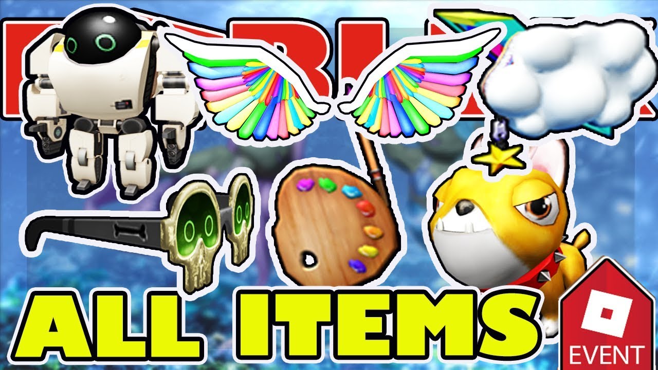How To Get All Items Roblox Imagination Event 2018 Fashion