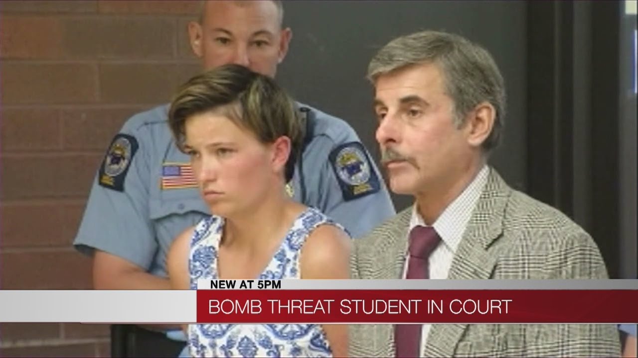 Student who called in bomb threat at QU appears in court - YouTube