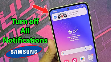 How to turn off notifications on samsung phone