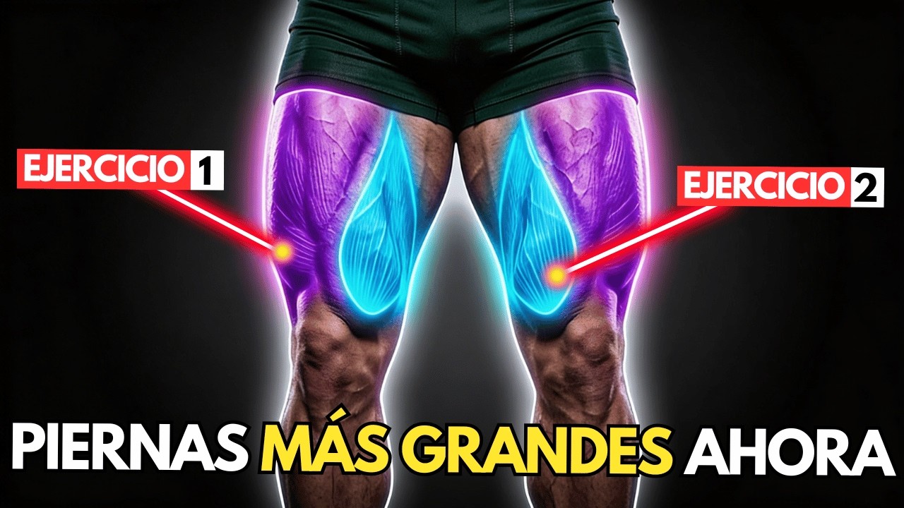 Estás Perdiendo Tiempo en el Leg Day — La Mayoría Solo Necesita Estos 2 Ejercicios