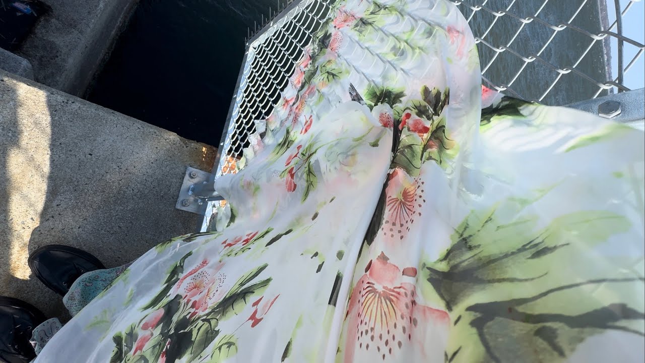 Long Floral dress Storm